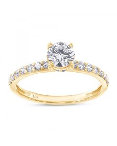 10KY RING 0.70CT TIB
