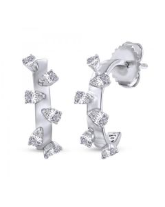 14KW EARRING 0.60CT 