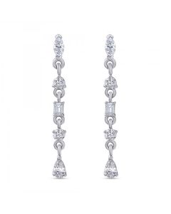 14KW EARRING 0.12CT 0.09CT 0.20CT 0.18CT 