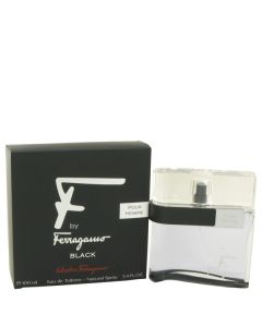 SALVATORE FERRAGAMO F BLACK 3.4 EDT SP for Mens