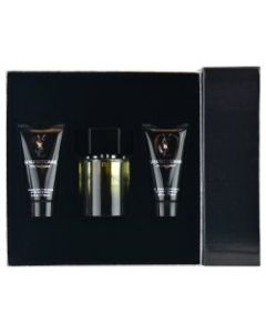 YSL LA NUIT DE L'HOMME 3.3 EDT SP + 1.6 AS/B + 1.6 S/G for Mens