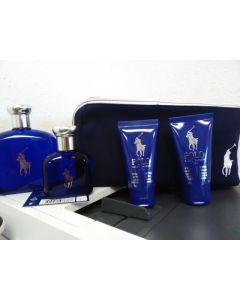 RALPH LAUREN POLO BLUE 4.2 EDT SP + 1.7 0.50 EDT SP for Mens