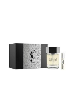 YSL L'HOMME 3.4 EDT SP + 0.33 EDT SP for Mens