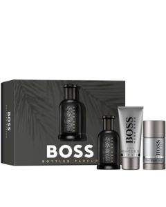 BOSS No6 BOTTLED 3.3 EDP SP +  3.3 S/G +  2.4 DT for Mens