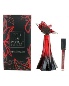 CHRISTIAN SIRIANO OOH LA ROUGE 3.4 EDP SP + LIP GLOSS  for Ladies