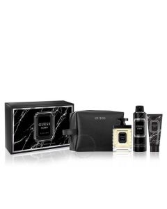 GUESS UOMO 3.4 EDT SP  + 3.4 S/G + 6.0 B/S + POUCH for Mens