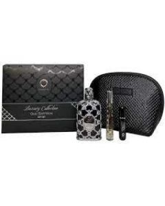 ORIENTICA LUXURY COLLECTION OUD SAFFRON 2.7 EDP + 0.25 EDP + ATOMIZER + POUCH for Unisex