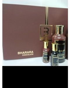 BHARARA CHOCOLATE 3.4 EDP SP + 6.7 B/L + 6.7 S/G + 0.34 EDP  + 0.34 EDP for Unisex