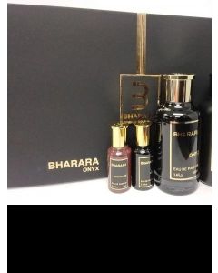 BHARARA ONYX 3.4 EDP SP + 6.7 B/L + 6.7 S/G + 0.34 EDP + 0.34 EDP for Mens