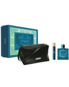 VERSACE EROS 3.4 EDT SP + 0.33 SP + POUCH for Mens