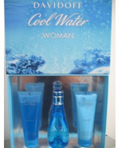 COOL WATER 3.4 EDT SP + 2.5 B/L + 2.5 S/G   for Ladies