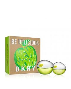 DKNY BE DELICIOUS 3.4 EDP SP + 1.0 EDP  for Ladies