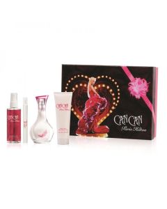 PARIS HILTON CAN CAN 3.4 EDP SP + 3.0 B/L + 3.0 S/G + 0.34 MINI for Ladies