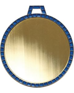 Insert Series - 2~~~ Insert Medal - Blue Jewel