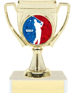 Victory Cup Insert Trophy Series - Golf