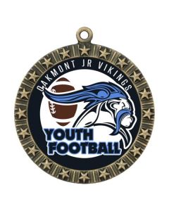 Stars Insert Medal - 2~~~ Insert - Football