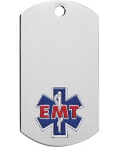 Chrome Dog Tag Series - Emt