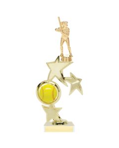Softball Trophy with Spinning Ball