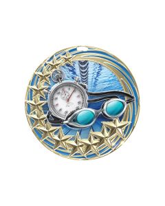 Star Blast Swimming Medal