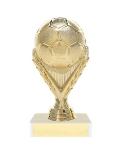 Soccer Trophy - Gold Soccerball