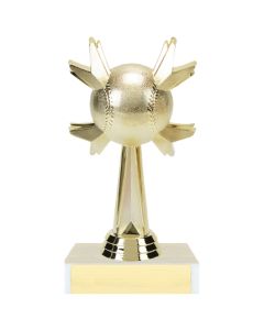 6~~~ Color Sport Figure Trophy Series - Baseball