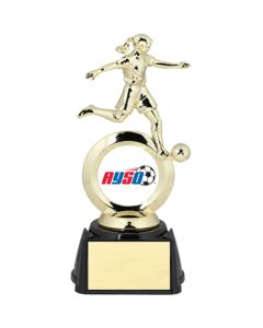 League Logo Mylar Trophy