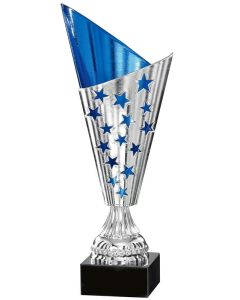 Plastic Star Cups Blue Series