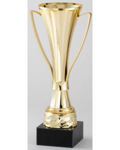 Contemporary Plastic Tall Cup Design Gold - 12~~~