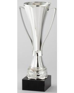 Contemporary Plastic Tall Cup Design Silver - 12~~~