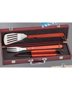 BBQ GIFT SET - ROSEWOOD