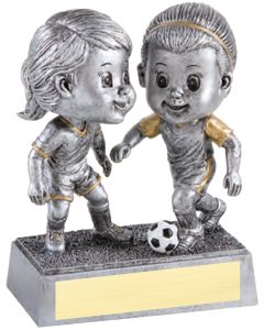 DOUBLE BOBBLE HEAD RESIN SERIES - SOCCER, F