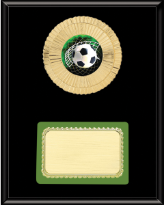 Mylar Plaque Mount Series - Soccer