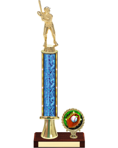 Baseball Trophy - 15.5~~~ One-Post with Logo