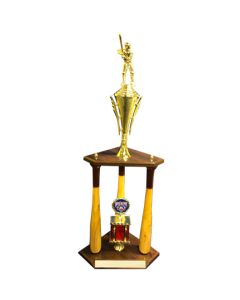 Three Post Bat Trophy Series - Baseball/Softball - Little League