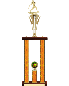 Baseball Trophy - 26~~~ Two Post and Custom Logo