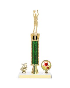 Basketball Trophy - One-Post 13~~~ with Logo