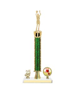 Basketball Trophy - 15~~~ One Post with Logo