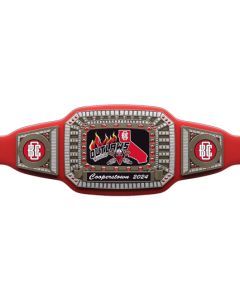 Championship Belt - Ultimate Red Belt - Softball
