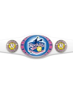 Championship Belt Series - Custom Art (White)