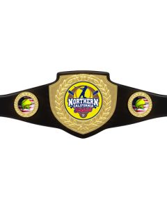 Shield Belt - Gold Wreath