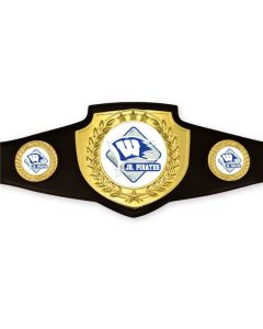 Championship Belt Series - Custom Art (Bright Gold)