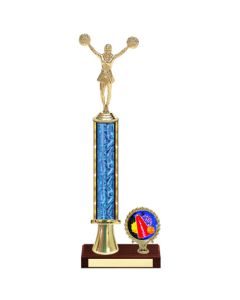 Cheer Trophy - One-Post 13~~~ Logo
