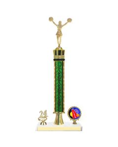 Cheer Trophy - 15~~~ One Post with Logo