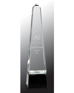 Recognition Award - Crystal - Obelisk