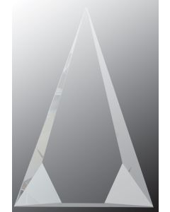 CRYSTAL FACET FAN, TRIANGLE & WEDGE