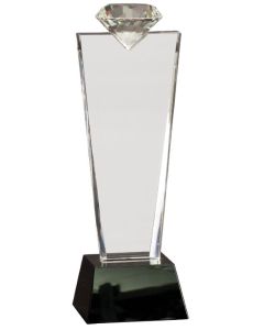 Diamond Top Crystal Award