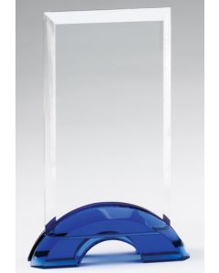 COLORED GLASS AWARD - BLUE