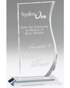 CLEAR CRYSTAL AWARD