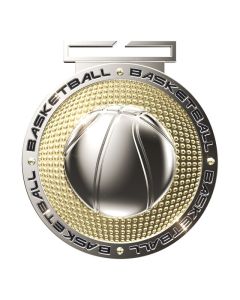 IM Dual Plated Basketball Medal