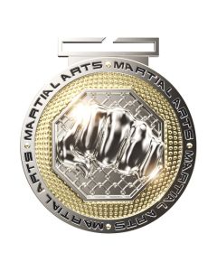 IM Dual Plated Martial Arts Medal